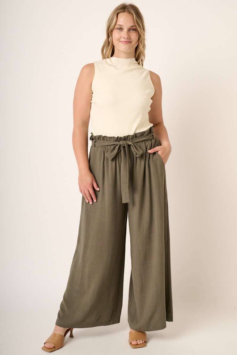 Curvy & Reg Adelaide Paperbag Pants