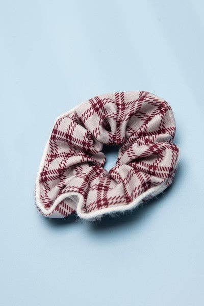 Plaid Scrunchie - Multiple Colors