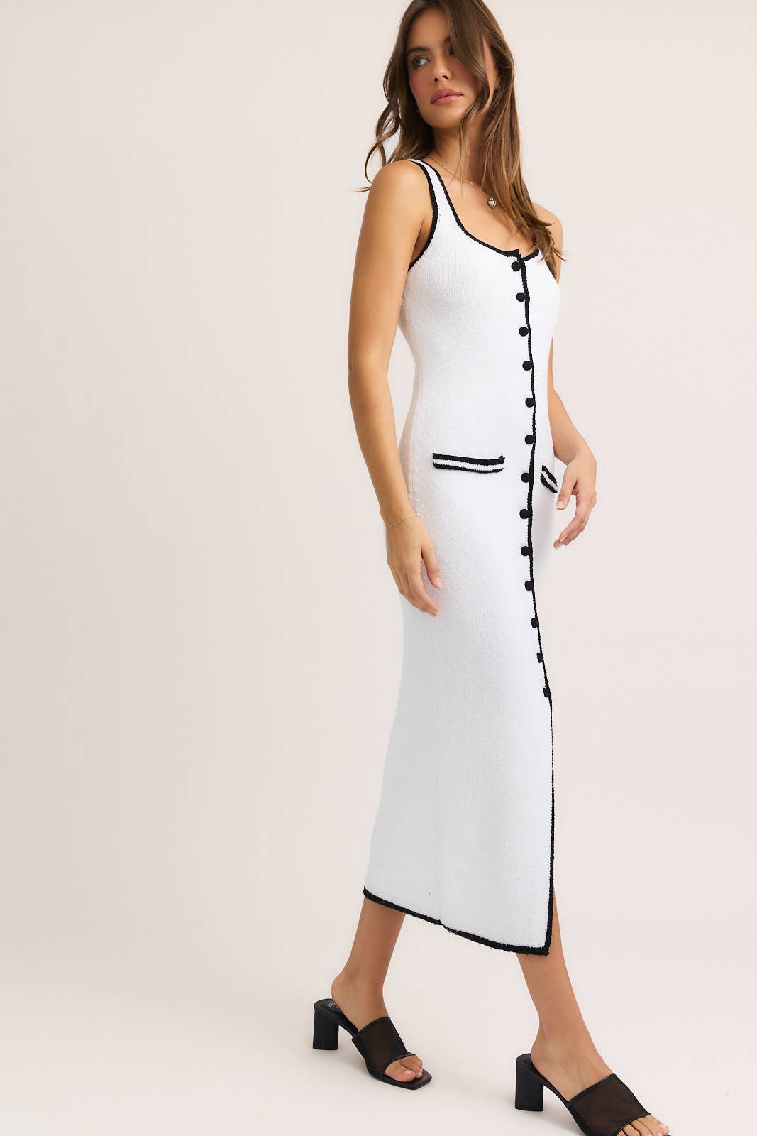 Victoria Sleeveless Maxi Knit Dress