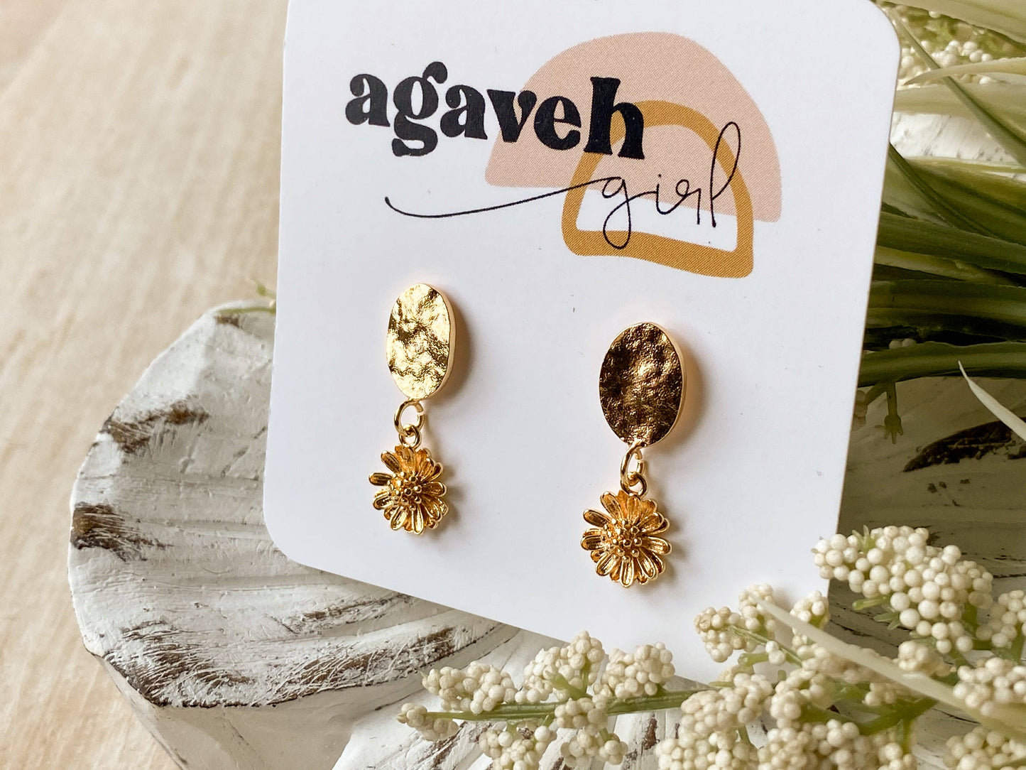 Camilla Floral Drop Earrings