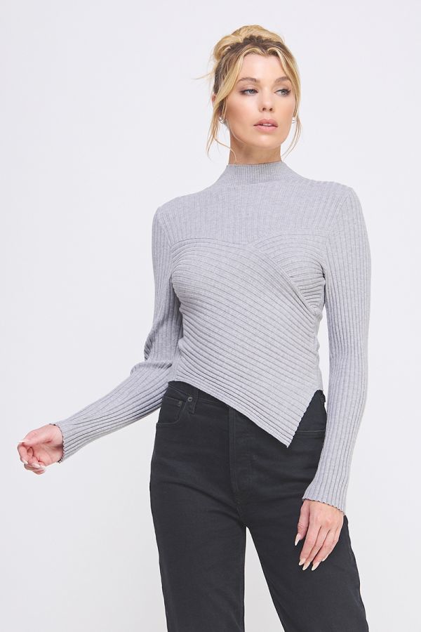 Chloe Asymmetrical Hem Top - Multiple Colors