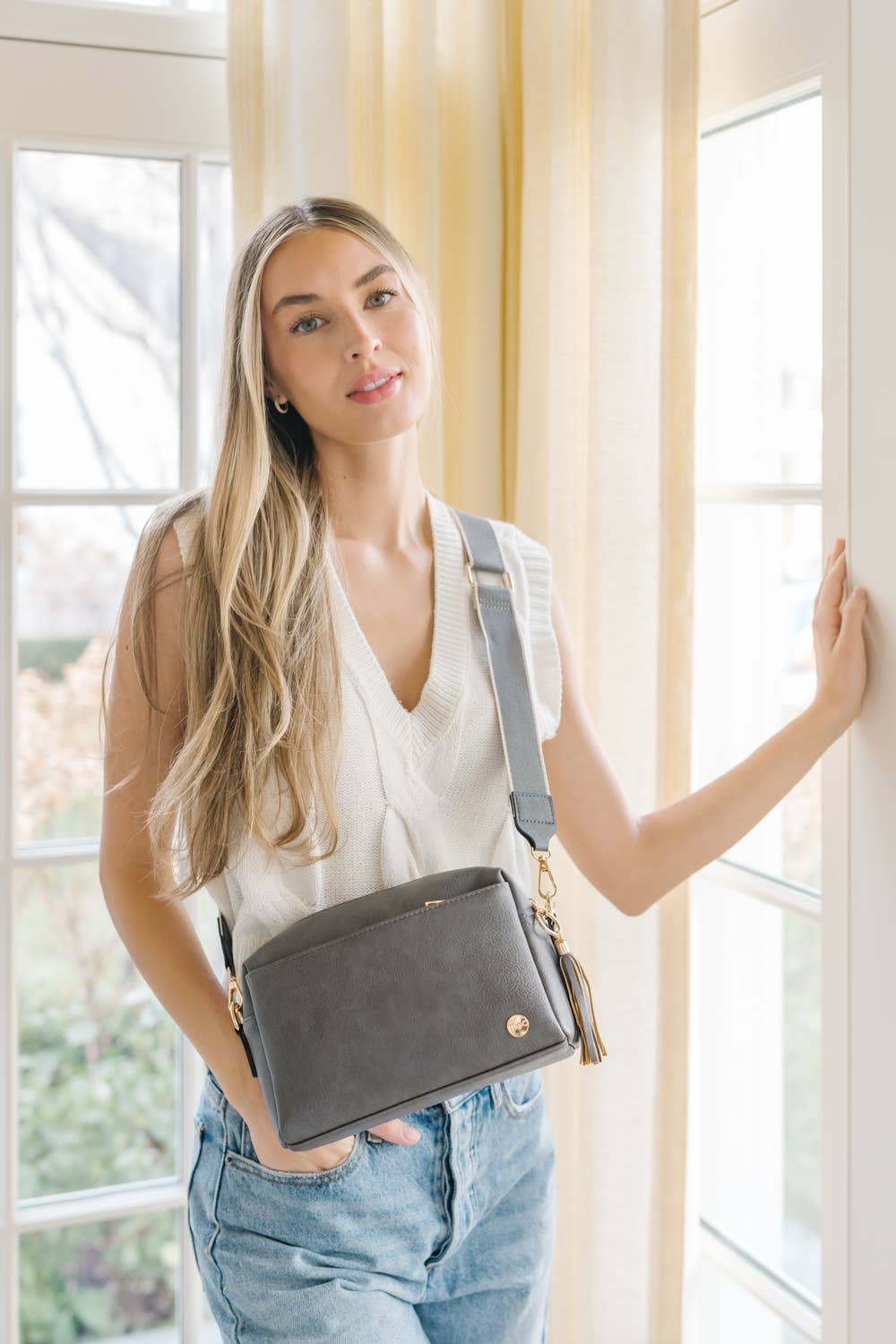 Keegan Crossbody Shoulder Bag - Multiple Colors