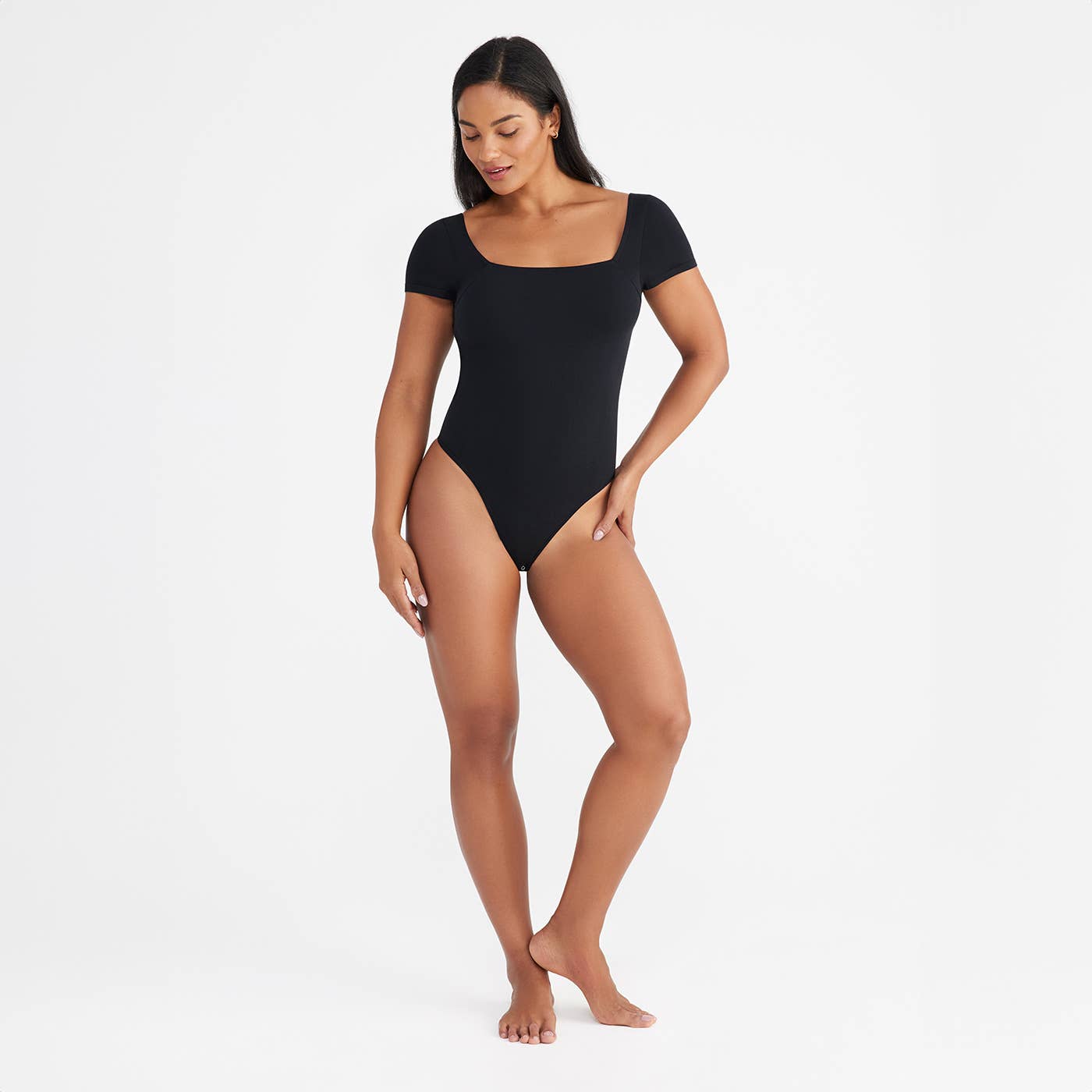 Anette Shaping Thong Bodysuit - Cotton Seamless - Multiple Colors