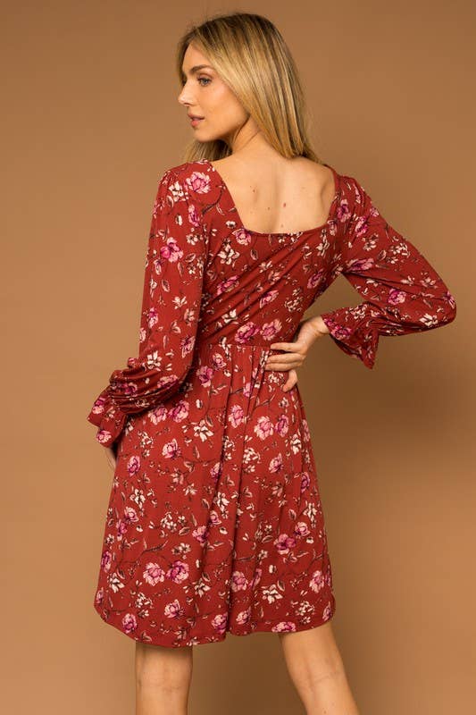 Harvest Floral Dress