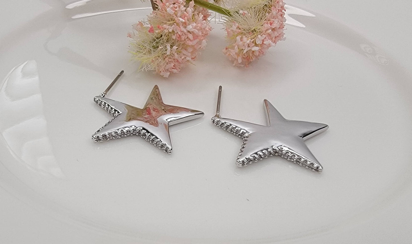 Star Post Earrings