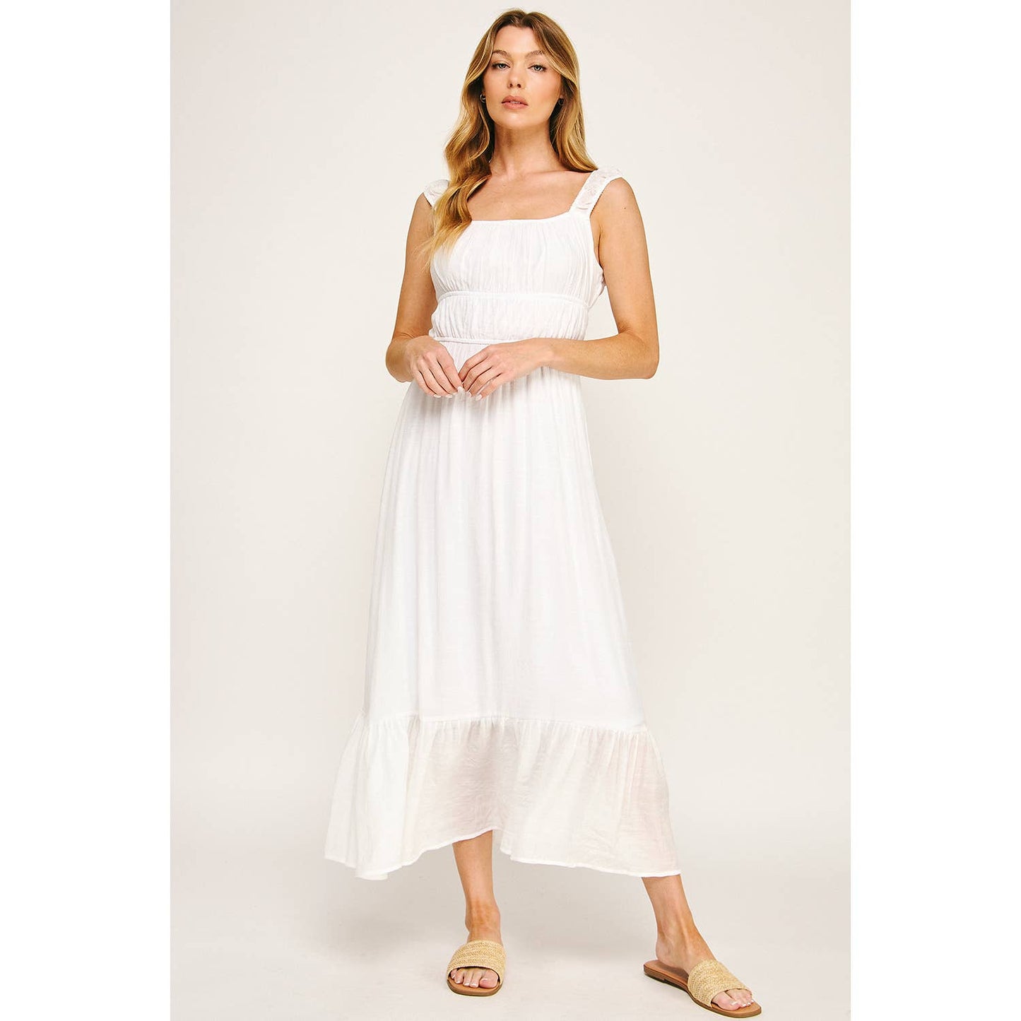White Maxi Dress S-XL
