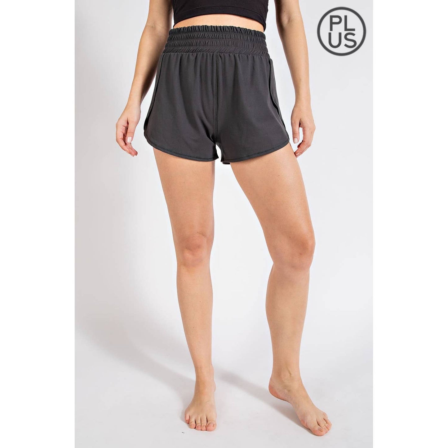 Curvy Butter Soft Track Shorts