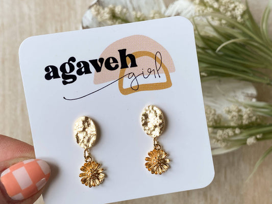 Camilla Floral Drop Earrings