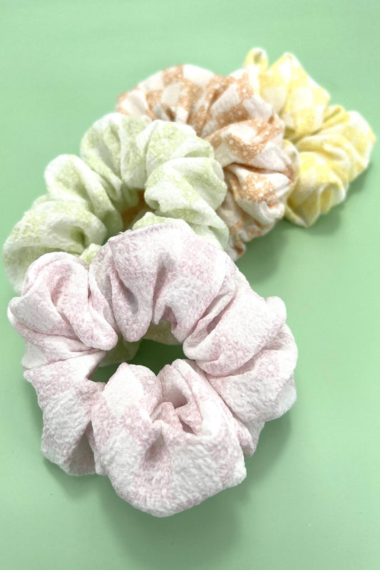 Chiffon Pastel Scrunchie - Multiple Colors