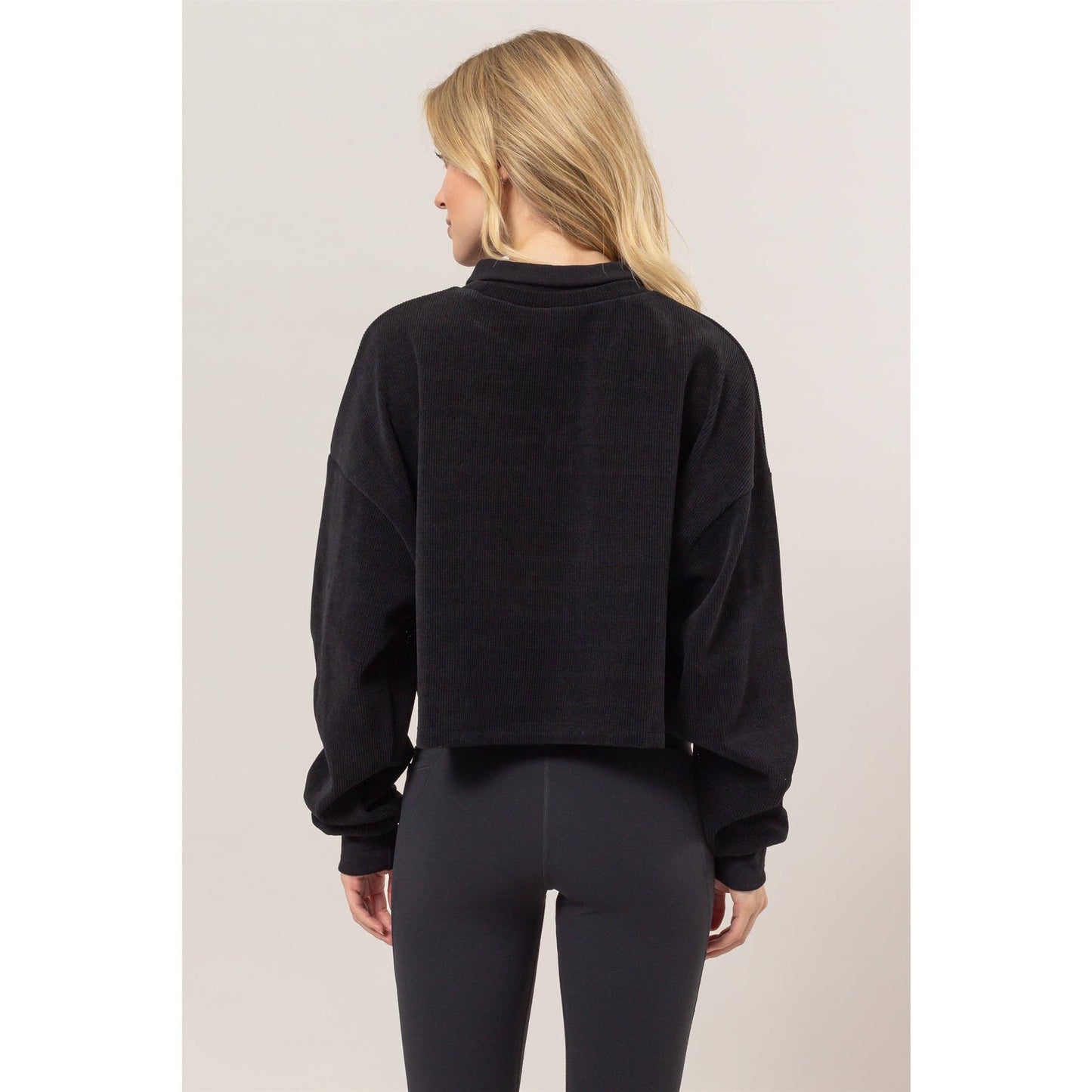 Hadley Collared Rib Knit Top