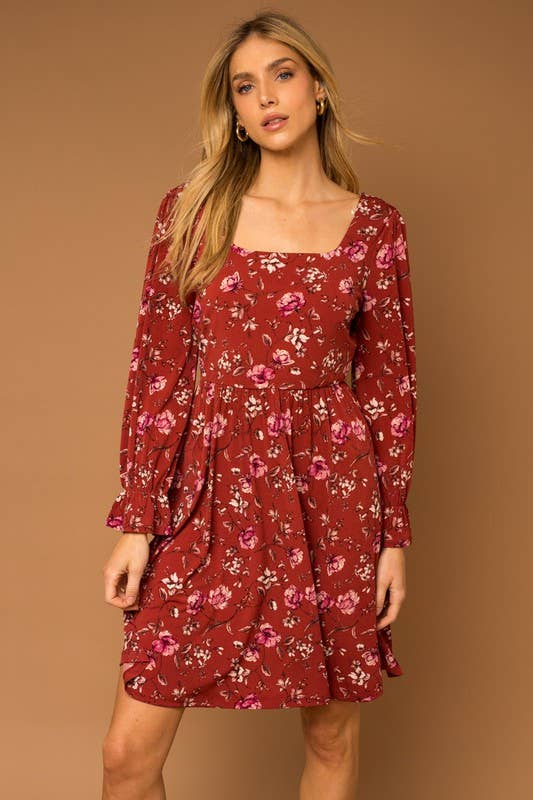 Harvest Floral Dress