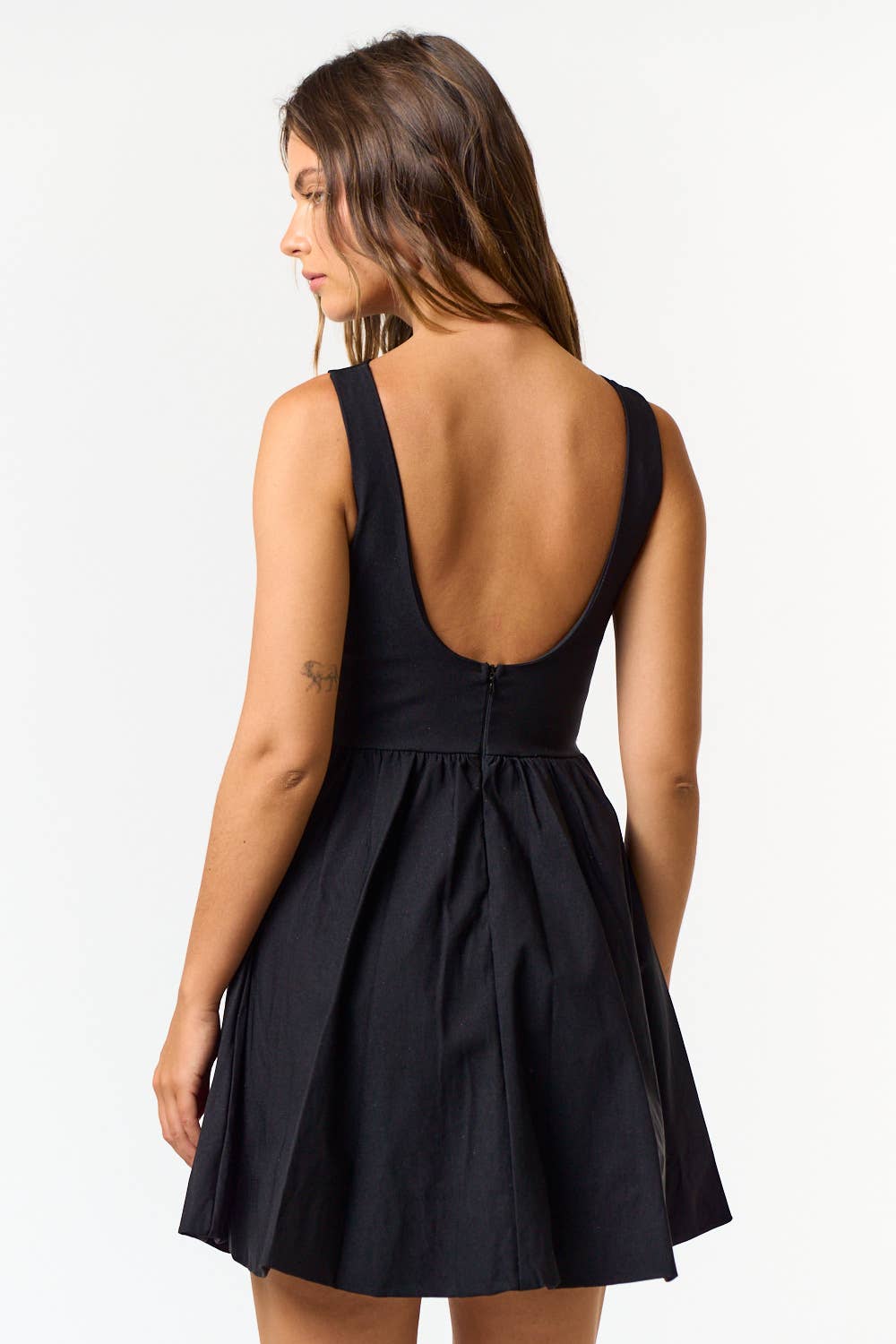 Bekka Square Neck Flare MIni Dress