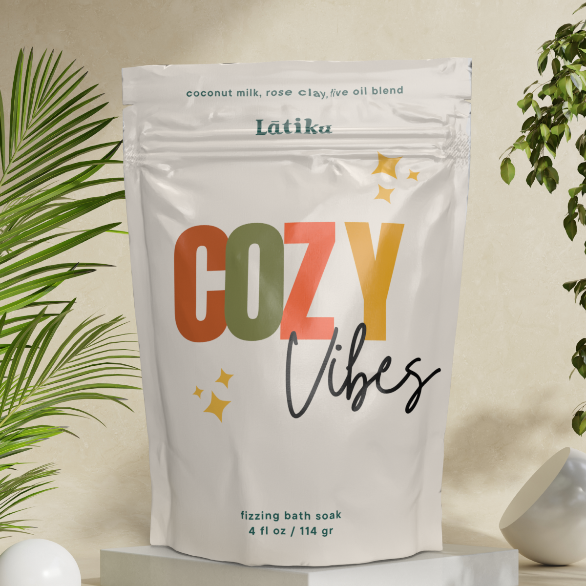 Cozy Vibes Fizzing Bath Soak