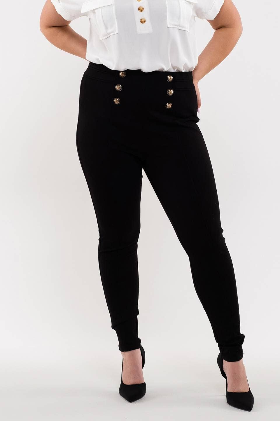 Curvy Ilah High Waist Skinnies