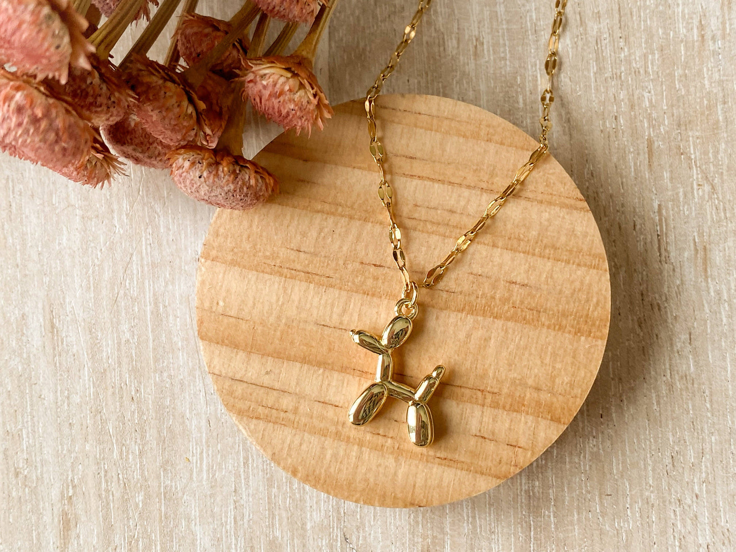 Balloon Dog Necklace