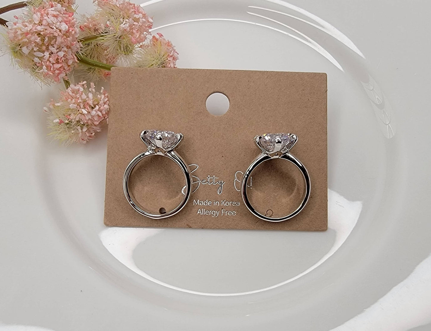 Engagement Ring Earrings