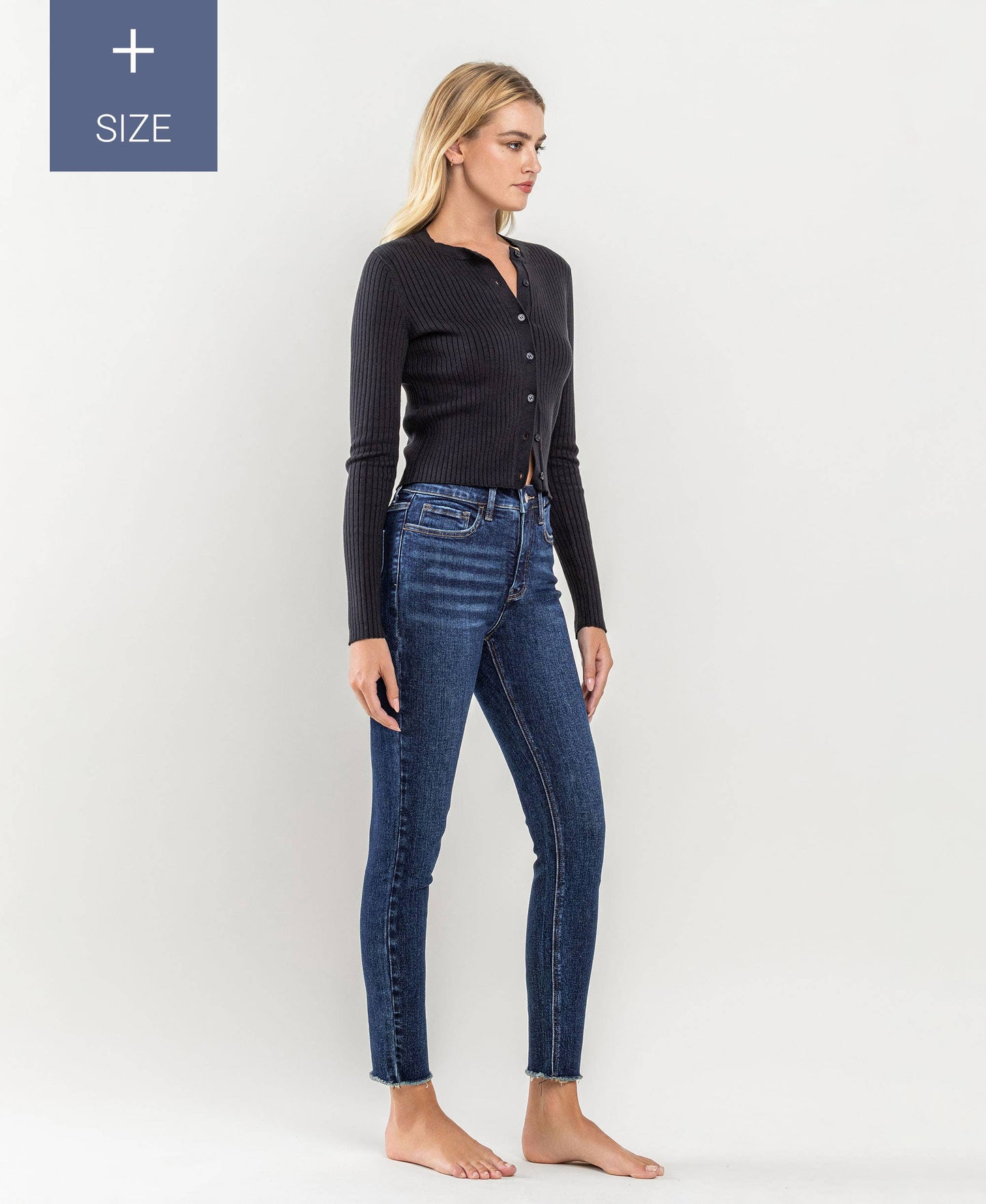 Curvy Evelyn Tummy Control Skinny Jeans