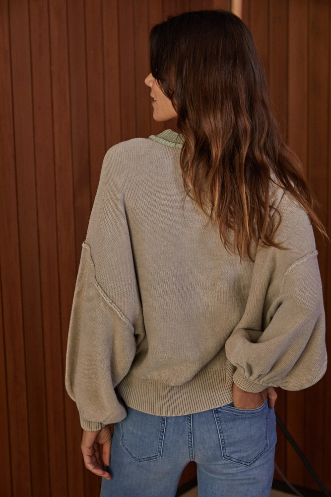 Drew Colorblock Sweater