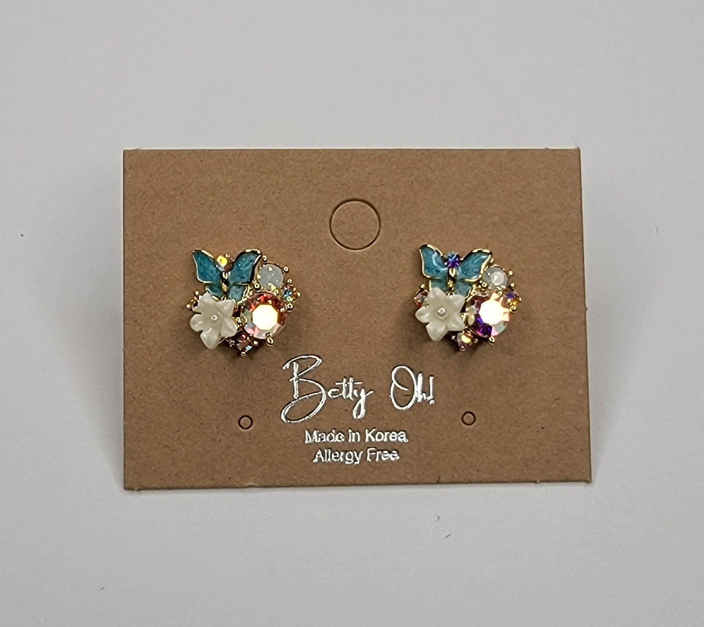 Cluster Post Earrings