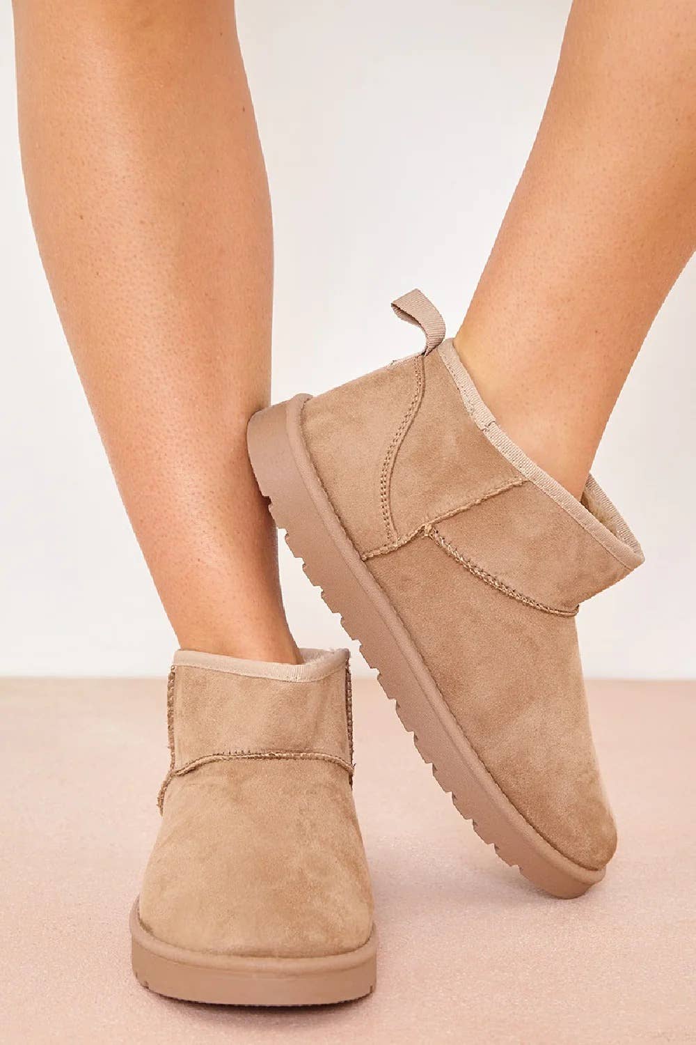 Charlize Faux Suede Mini Boot