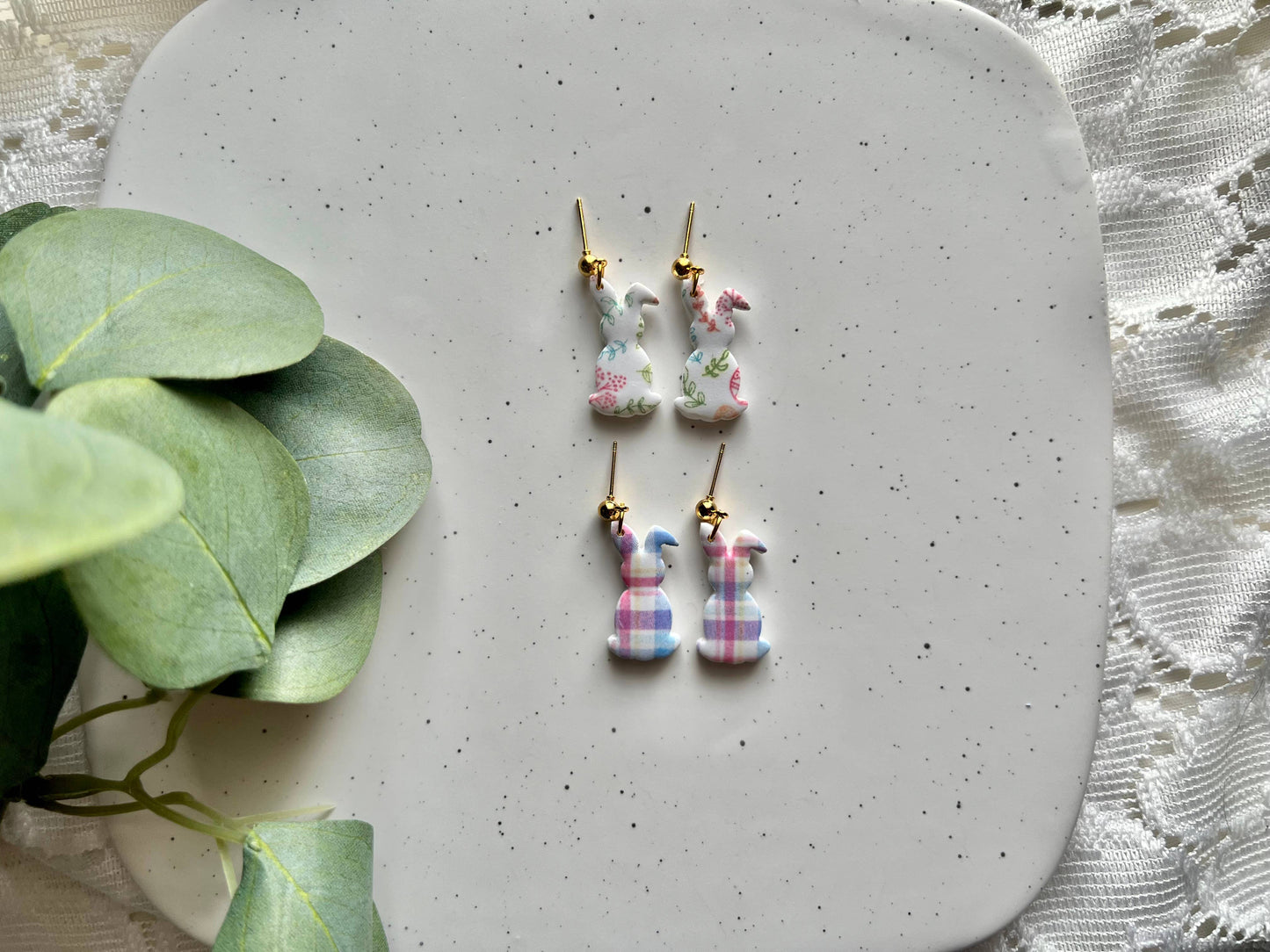 Easter Bunny Earrings - Multiple Styles