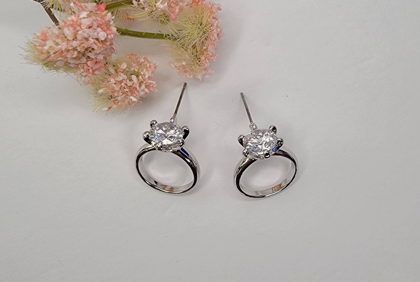 Engagement Ring Earrings