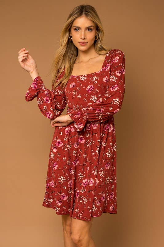 Harvest Floral Dress