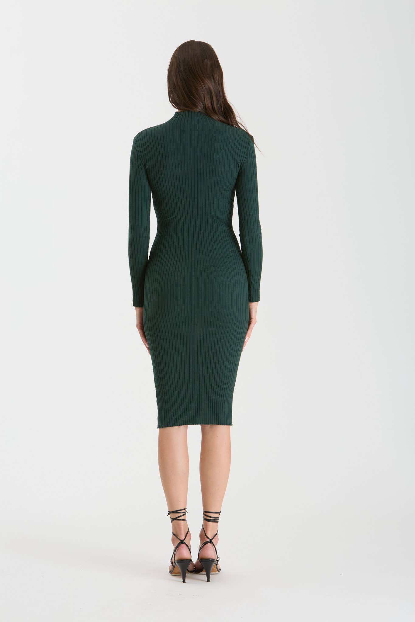 Morgan Mock Neck Midi - Multiple Colors