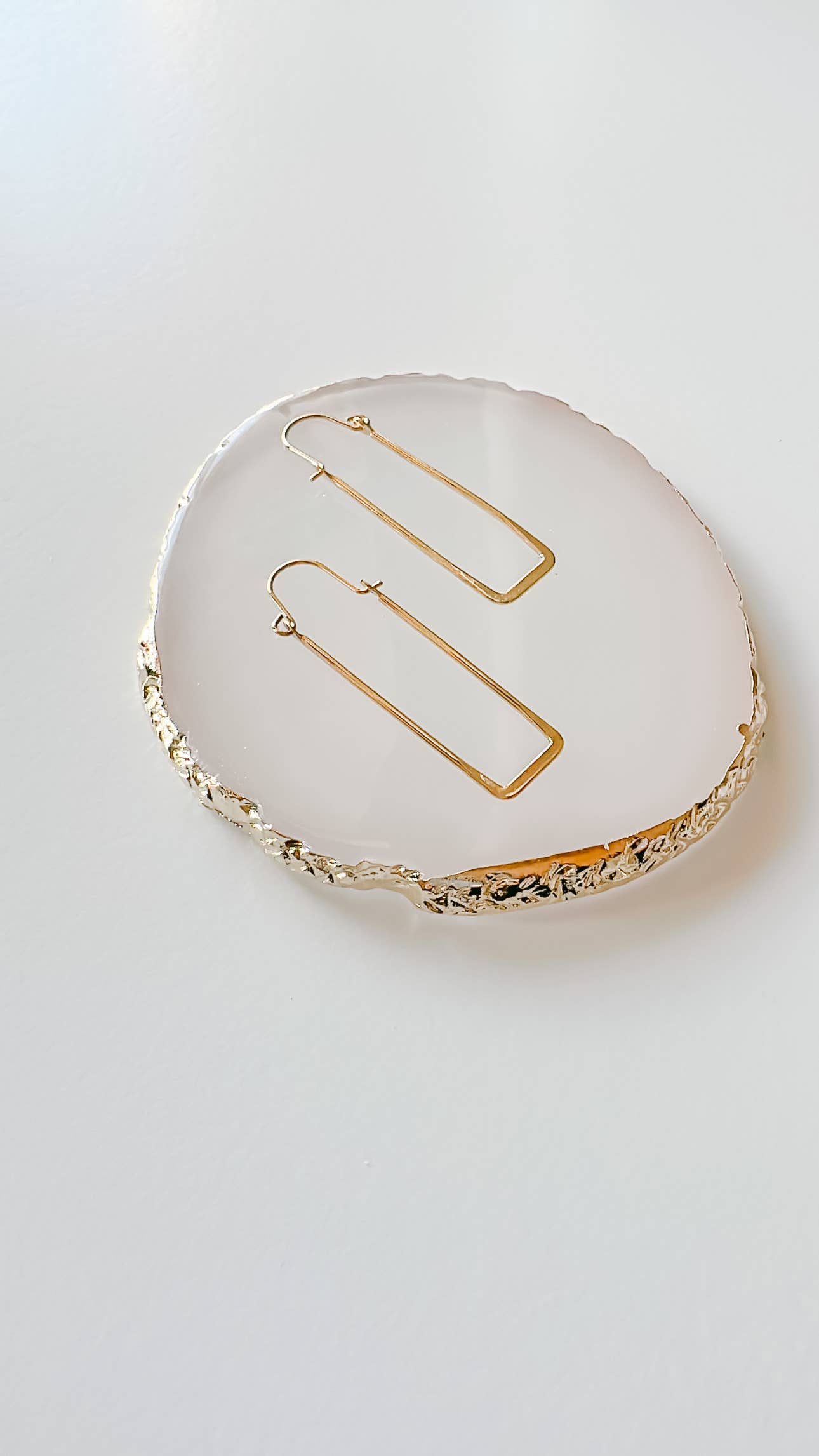 The Katie 18k gold plated earrings
