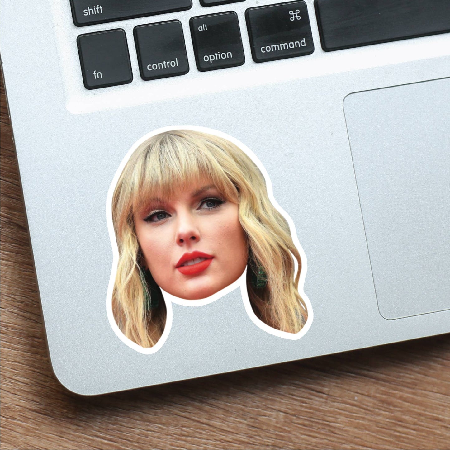 Taylor Swift Celebrity Head Vinyl Sticker