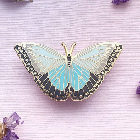 Large Monarch Butterfly Enamel Pin