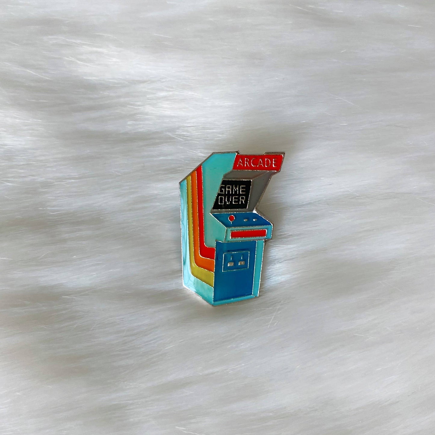 Arcade Game Enamel Pin