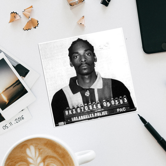 Snoop Dogg Mugshot Coaster