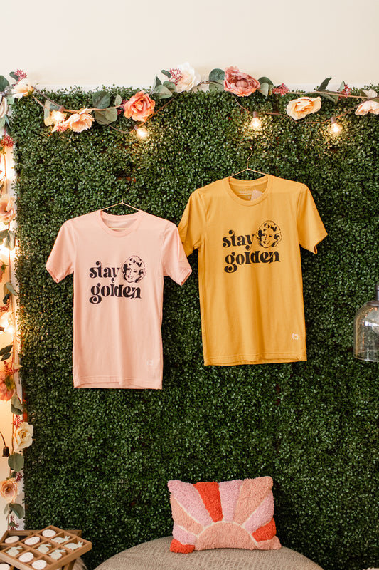 Stay Golden - T-Shirts - Multiple Colors