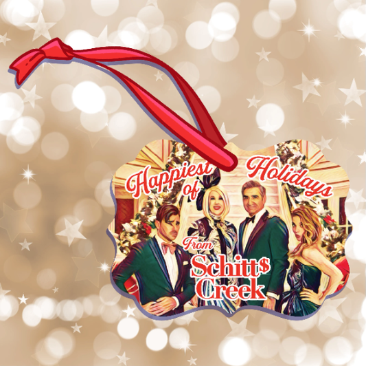 Rose Family Christmas Tree Ornament